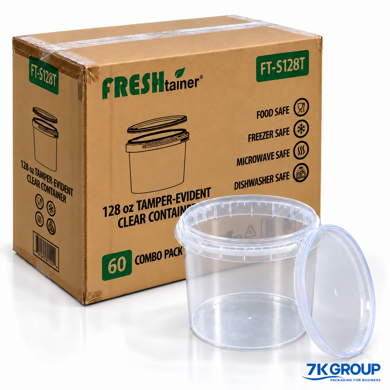 128oz Soup  Container  60 SET/CS