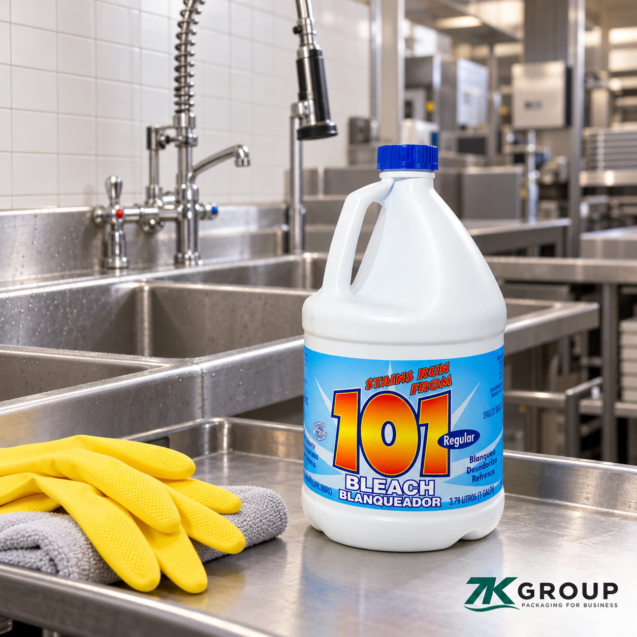 128OZ 101 BLEACH 6/CS
